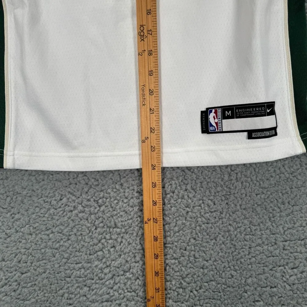 Youth Milwaukee Bucks Giannis Antetokounmpo Nike Swingman Jersey Size M 10/12